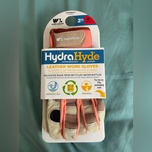 Wells Lamont Women's HydraHyde Leather Work Gloves 2 Pair Pack